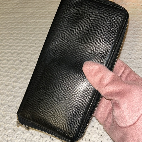 Prada Saffiano Organizer Leather Wallet - Picture 12 of 14